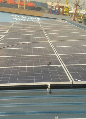First Solar Leasing project for the Offshore and Marine Sector in SG.