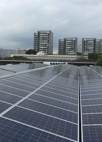 First Solar Leasing Project for the Defence Sector in SG.
