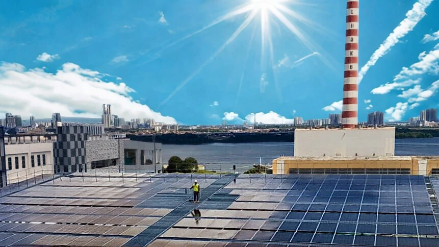 Chuan Lim Construction multi-level steel superstructure rooftop solar Singapore